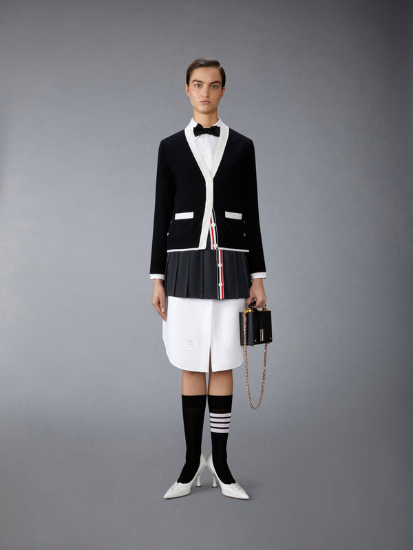 SCHOOL UNIFORM PLAIN WEAVE MINI PLEATED WRAP SKIRT - image 4