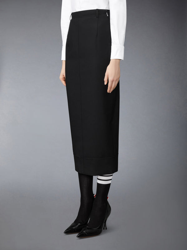 HOPSACK SUITING PENCIL SKIRT - image 2