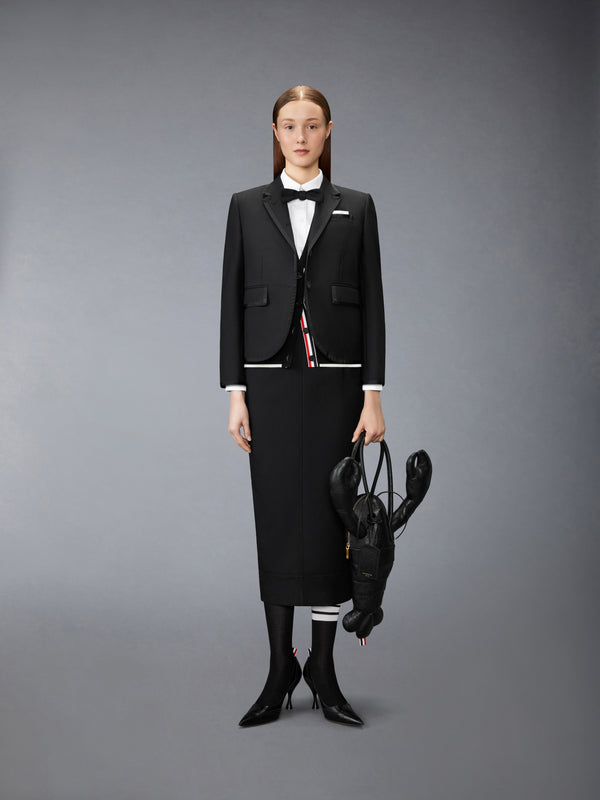 HOPSACK SUITING PENCIL SKIRT - image 4