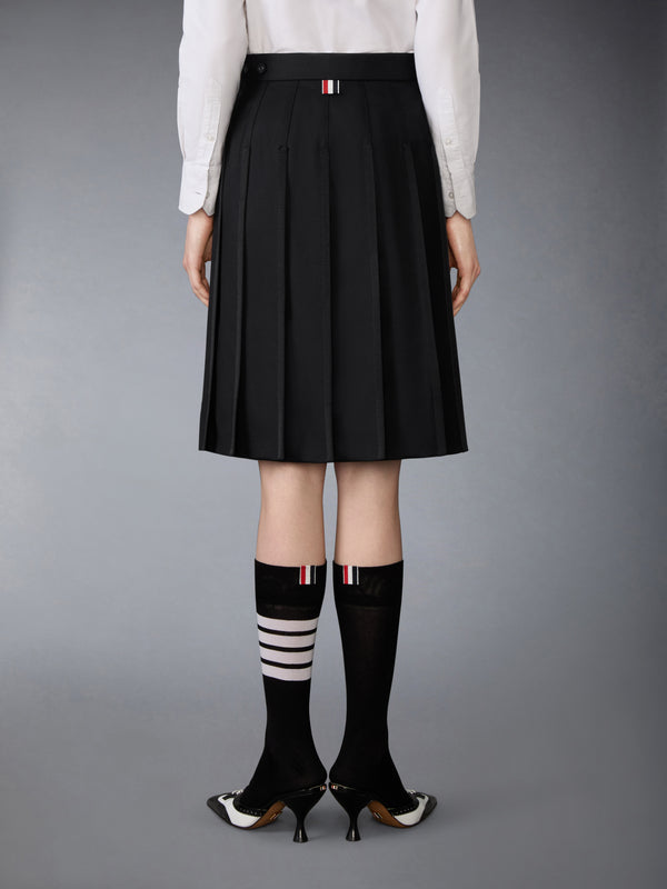 SUPER 120'S TWILL PLEATED SKIRT - image 2