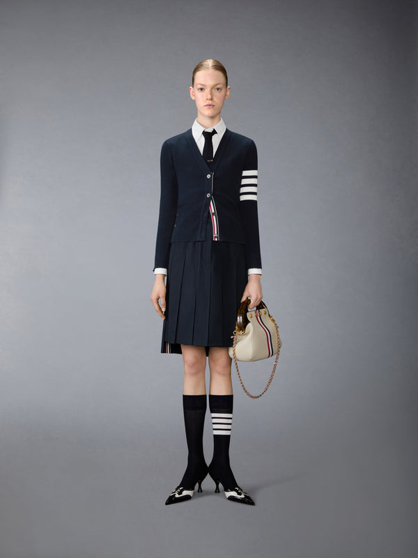 COTTON SUITING PLEATED SKIRT - image 4