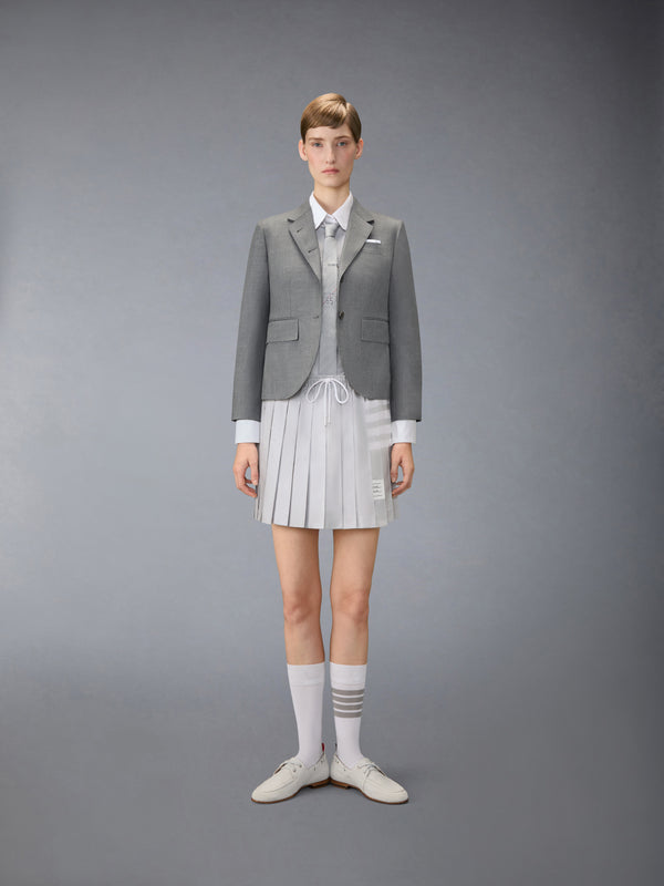 OXFORD 4-BAR DRAWSTRING PLEATED MINI SKIRT - image 4