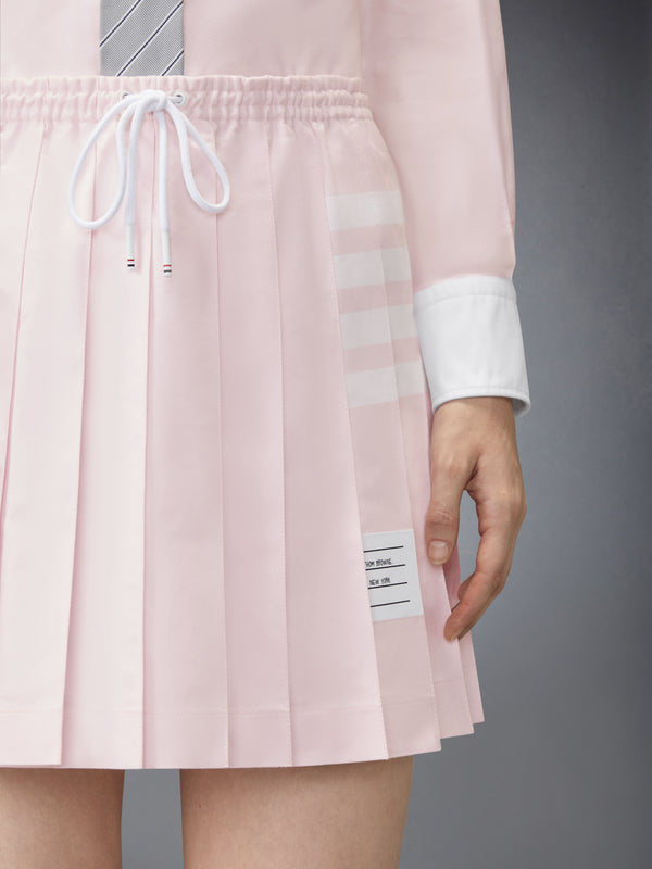OXFORD 4-BAR DRAWSTRING PLEATED MINI SKIRT - image 6