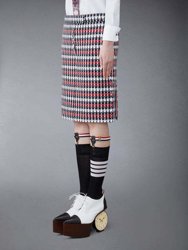 GROSGRAIN TWEED LOW WAIST SKIRT - image 2