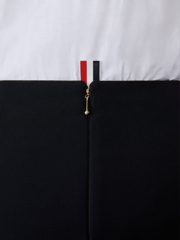 SOLID WOOL CREPE LOW RISE MAXI HOBBLE SKIRT - image 6