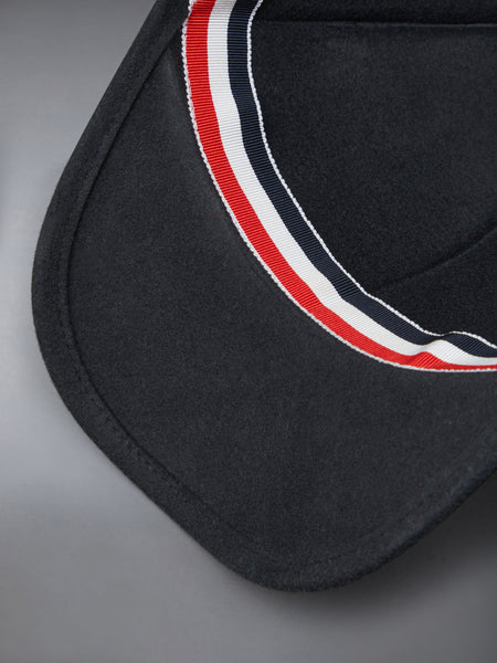 Wool Felt Baseball Cap DARK GREY