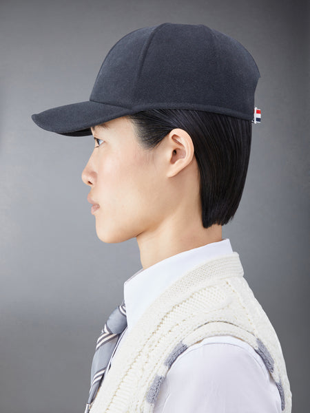 Wool Felt Baseball Cap DARK GREY