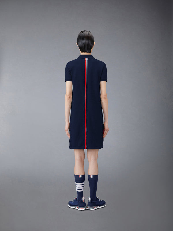 PIQUE RWB STRIPE POLO DRESS - image 3