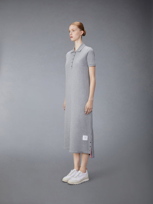 PIQUE RWB STRIPE POLO MIDI DRESS - image 2