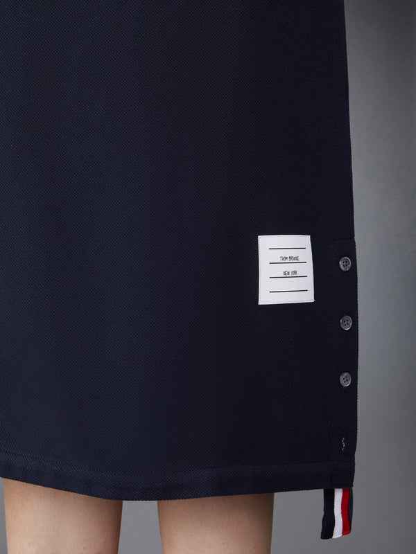 PIQUE RWB STRIPE POLO MIDI DRESS - image 5