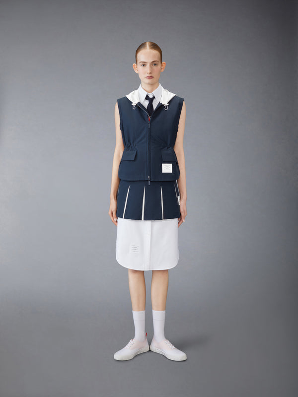 RIPSTOP BOX PLEAT MINI SKIRT - image 4