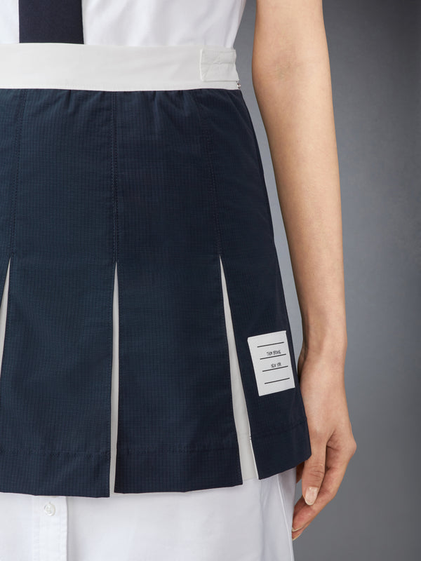 RIPSTOP BOX PLEAT MINI SKIRT - image 5