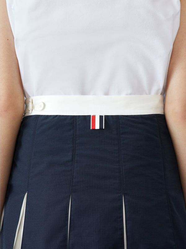 RIPSTOP BOX PLEAT MINI SKIRT - image 6