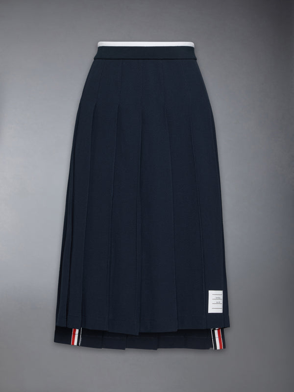 COTTON PLEATED SKIRT - featured image