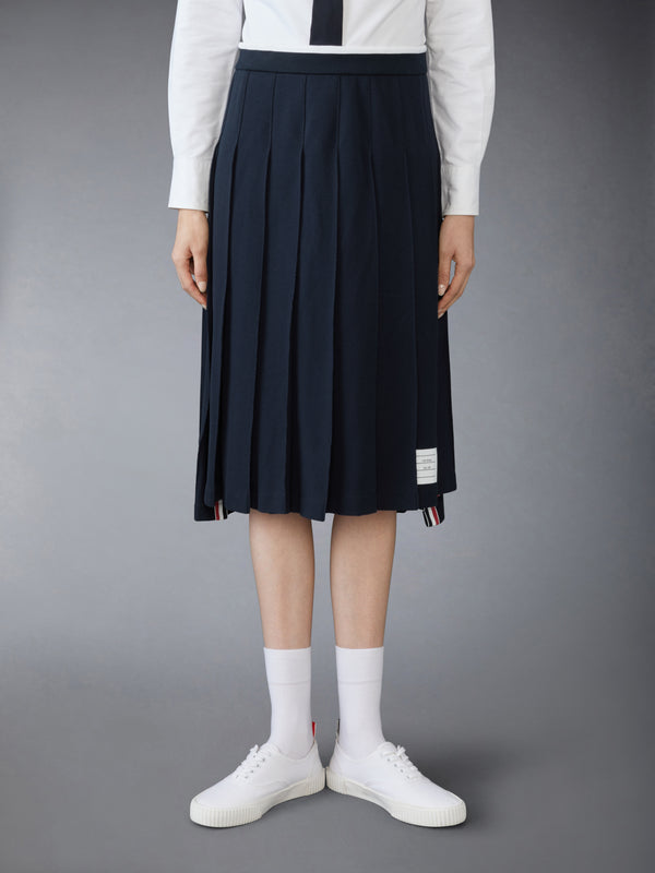 COTTON PLEATED SKIRT - image 1