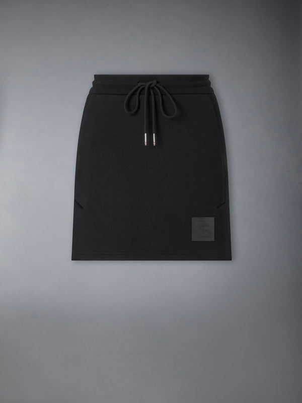 CLASSIC LOOPBACK JERSEY MINI SKIRT - featured image
