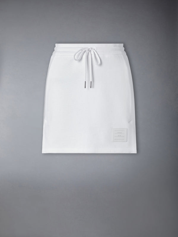 CLASSIC LOOPBACK JERSEY MINI SKIRT - featured image