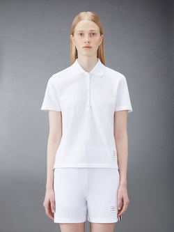 PIQUE RWB STRIPE RELAXED FIT POLO