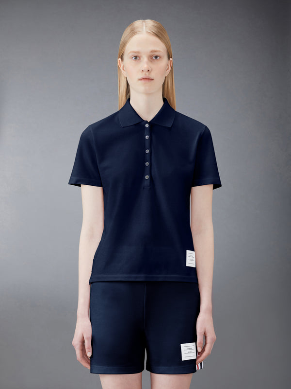 PIQUE RWB STRIPE RELAXED FIT POLO - featured image