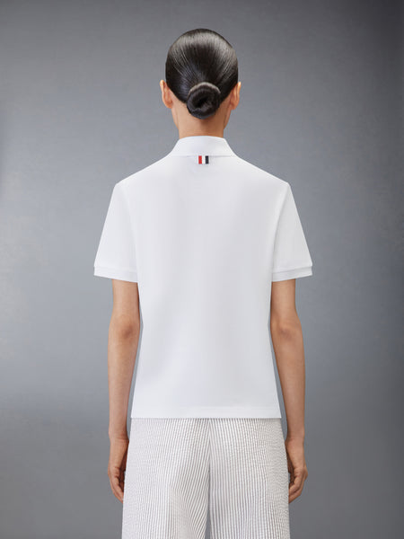 CLASSIC PIQUE 4-BAR POLO WHITE