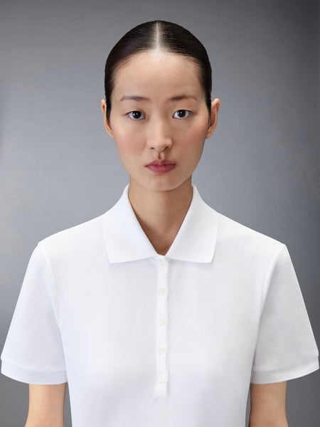 CLASSIC PIQUE 4-BAR POLO WHITE