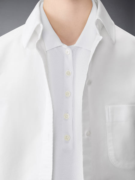 CLASSIC PIQUE 4-BAR POLO WHITE