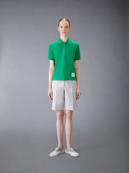 CLASSIC PIQUE 4-BAR POLO LT GREEN