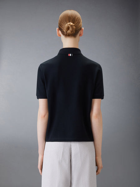 CLASSIC PIQUE 4-BAR POLO NAVY