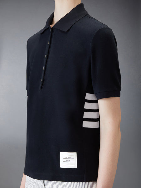 CLASSIC PIQUE 4-BAR POLO NAVY