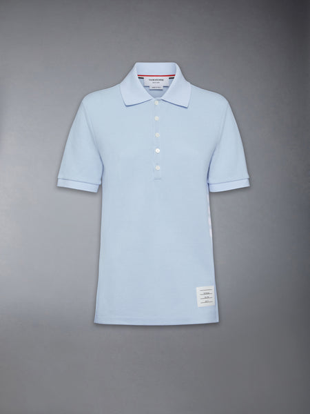 CLASSIC PIQUE 4-BAR POLO LIGHT BLUE