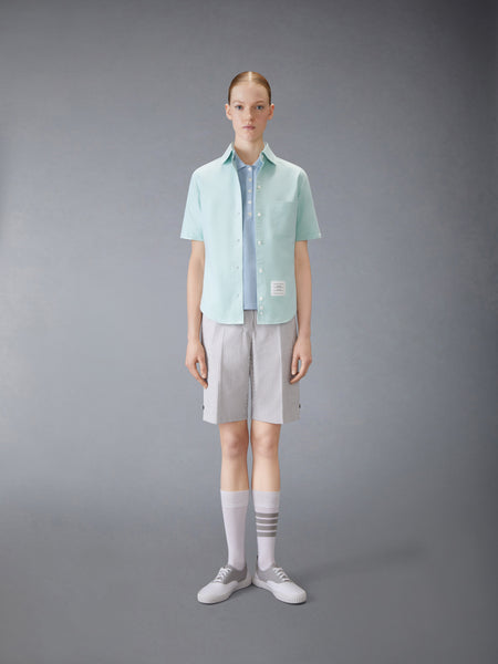 CLASSIC PIQUE 4-BAR POLO LIGHT BLUE