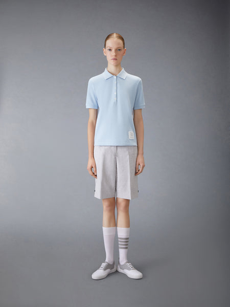 CLASSIC PIQUE 4-BAR POLO LIGHT BLUE