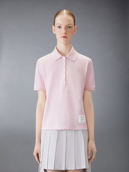 CLASSIC PIQUE 4-BAR POLO LT PINK
