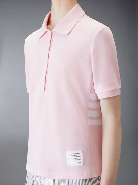 CLASSIC PIQUE 4-BAR POLO LT PINK