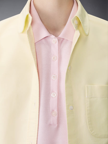 CLASSIC PIQUE 4-BAR POLO LT PINK