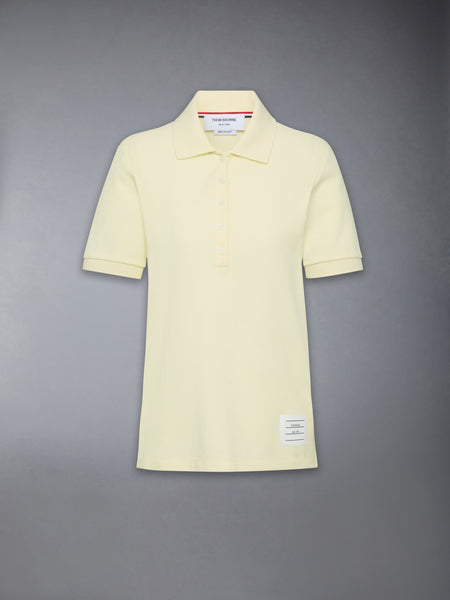 CLASSIC PIQUE 4-BAR POLO YELLOW