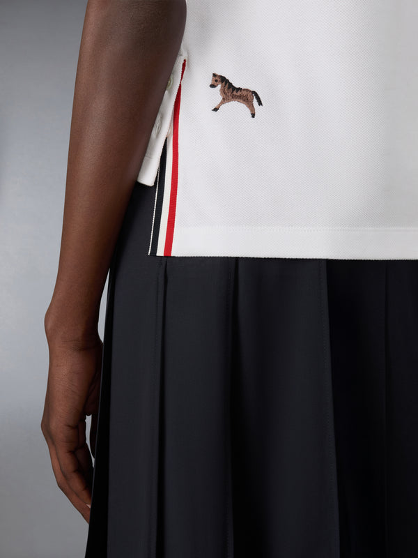 LUNAR NEW YEAR PIQUE HORSE EMBROIDERY POLO - image 4