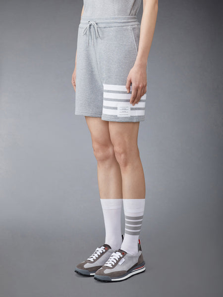 CLASSIC LOOPBACK 4-BAR SHORTS LT GREY