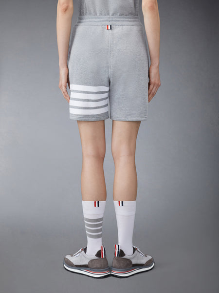 CLASSIC LOOPBACK 4-BAR SHORTS LT GREY