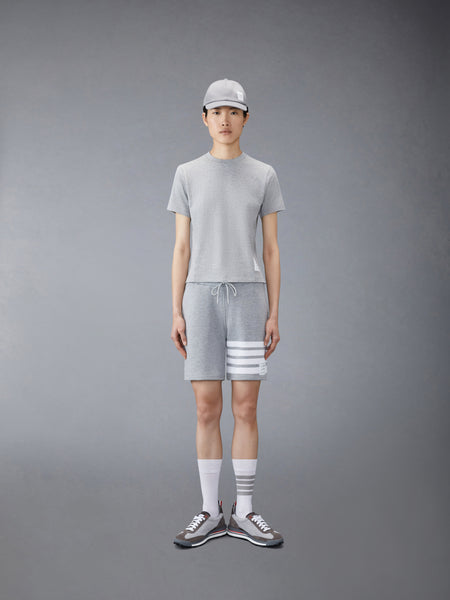 CLASSIC LOOPBACK 4-BAR SHORTS LT GREY