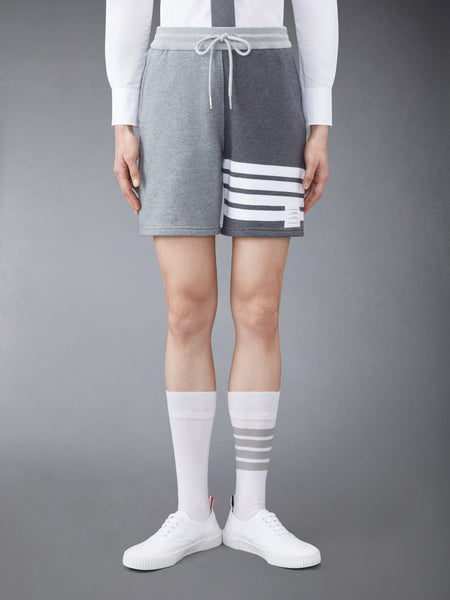 FUNMIX CLASSIC LOOPBACK 4-BAR SHORTS TONAL GREY