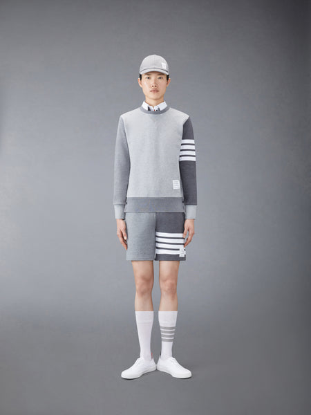 FUNMIX CLASSIC LOOPBACK 4-BAR SHORTS TONAL GREY