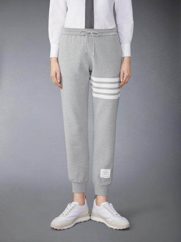 COTTON OTTOMAN RIB 4-BAR SWEATPANTS - image 1