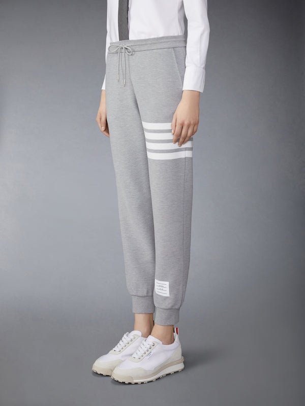 COTTON OTTOMAN RIB 4-BAR SWEATPANTS - image 2