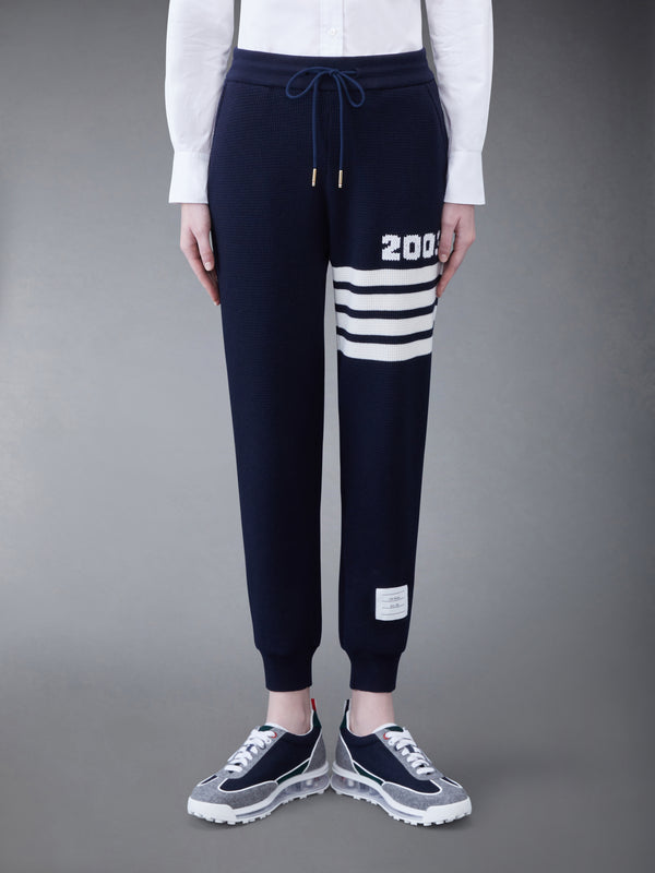 CASHMERE WAFFLE 2003 4-BAR SWEATPANTS - featured image