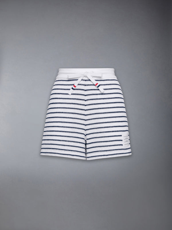 TEXTURED COTTON SHORTS - featured image