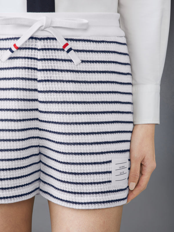 TEXTURED COTTON SHORTS - image 4