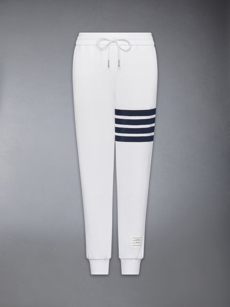 CLASSIC LOOPBACK 4-BAR SWEATPANTS WHITE /NAVY