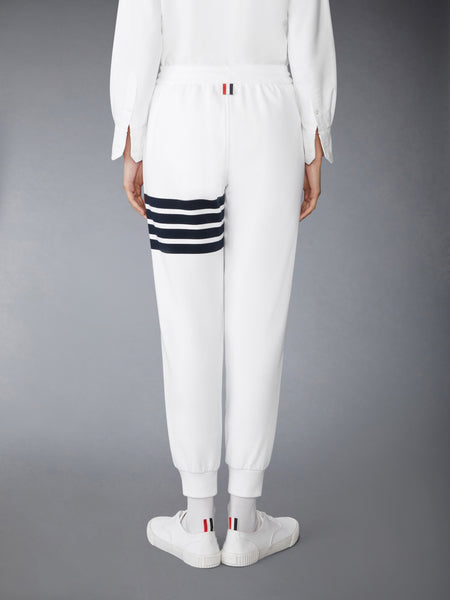 CLASSIC LOOPBACK 4-BAR SWEATPANTS WHITE /NAVY
