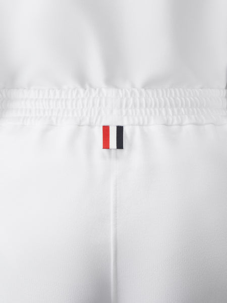 LOOPBACK PIPING 4-BAR SWEATPANT WHITE /NAVY